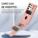 Samsung Galaxy S23 Ultra 5G Armor Ring Wallet Back Cover Phone Case - Pink