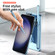 Samsung Galaxy S23 Ultra 5G Electroplating Pen Slot Phone Case with Holder - Blue