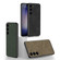 Samsung Galaxy S23 Ultra 5G GKK Skin-feel Leather Full Coverage Phone Case without Pen - Black