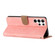 Samsung Galaxy S23 Ultra 5G Seven Butterflies Embossed Leather Phone Case - Pink
