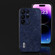 Samsung Galaxy S23 Ultra 5G ABEEL Retro Litchi Texture PU Phone Case - Blue