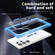 Samsung Galaxy S23 Ultra 5G Skin Feel TPU + PC Phone Case - Transparent Blue Samsung Galaxy S23 Ultra 5G Skin Feel TPU + PC Phone Case - Transparent Blue