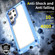 Samsung Galaxy S23 Ultra 5G Skin Feel TPU + PC Phone Case - Transparent Blue Samsung Galaxy S23 Ultra 5G Skin Feel TPU + PC Phone Case - Transparent Blue