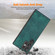Smausng Galaxy S23 Ultra 5G ENKAY Retro Leather Skin PC Phone Case with Soft PET Film - Green