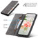 Samsung Galaxy S23 Ultra 5G TTUDRCH RFID Retro Texture Magnetic Leather Phone Case - Grey