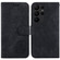 Samsung Galaxy S23 Ultra 5G Little Tiger Embossed Leather Phone Case - Black