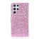 Samsung Galaxy S23 Ultra 5G Glitter Powder Filp Leather Phone Case - Pink