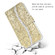 Samsung Galaxy S23 Ultra 5G Glitter Powder Filp Leather Phone Case - Gold