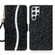 Samsung Galaxy S23 Ultra 5G Glitter Powder Filp Leather Phone Case - Black
