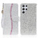 Samsung Galaxy S23 Ultra 5G Glitter Powder Filp Leather Phone Case - Silver