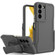 Samsung Galaxy S23 Ultra 5G Explorer Series Back Clip Holder PC Phone Case - Grey