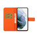Samsung Galaxy S23 Ultra 5G Ethnic Style Embossed Pattern Leather Phone Case - Orange