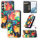Samsung Galaxy S23 Ultra 5G CaseNeo Colorful Magnetic Leather Phone Case - Colorful Cloud