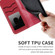 Samsung Galaxy S23 Ultra 5G Life Tree Embossing Pattern Leather Phone Case - Red