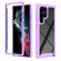 Samsung Galaxy S23 Ultra 5G Two-layer Integrated Transparent TPU + PC Protective Phone Case - Purple
