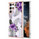 Samsung Galaxy S23 Ultra 5G Electroplating IMD TPU Phone Case - Purple Flower