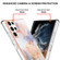 Samsung Galaxy S23 Ultra 5G Electroplating IMD TPU Phone Case - White Marble