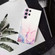 Samsung Galaxy S23 Ultra 5G Hollow Marble Pattern TPU Precise Hole Phone Protective Case - Pink Samsung Galaxy S23 Ultra 5G Hollow Marble Pattern TPU Precise Hole Phone Protective Case - Pink