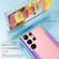 Samsung Galaxy S23 Ultra 5G Defender Metal Clear PC Soft TPU Phone Case - Colorful