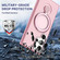 Samsung Galaxy S23 Ultra 5G 360 Degree Rotation Holder MagSafe Magnetic Phone Case - Pink