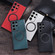 Samsung Galaxy S23 Ultra 5G Cloth Texture PU MagSafe Magnetic Phone Case - Black