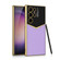 Samsung Galaxy S23 Ultra 5G GKK Plating Soft TPU + Leather Full Coverage Phone Case without Pen - Purple