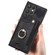 Samsung Galaxy S23 Ultra 5G Retro Skin-feel Ring Multi-card Wallet Phone Case - Black