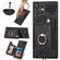 Samsung Galaxy S23 Ultra 5G Retro Skin-feel Ring Multi-card Wallet Phone Case - Black