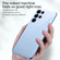 Samsung Galaxy S23 Ultra 5G SULADA Shockproof Plating TPU Transparent Phone Case - Black