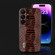 Samsung Galaxy S23 Ultra 5G ABEEL Genuine Leather Weilai Series Phone Case - Coffee