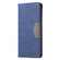 Samsung Galaxy S23 Ultra 5G BF10 Color Block Magnetic Flip Leather Phone Case - Blue