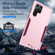 Samsung Galaxy S23 Ultra 5G Pioneer Armor PC + TPU Phone Case - Pink