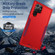 Samsung Galaxy S23 Ultra 5G Pioneer Armor PC + TPU Phone Case - Red