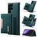 Samsung Galaxy S23 Ultra 5G DG.MING M2 Series 3-Fold Multi Card Bag + Phone Case - Green