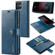 Samsung Galaxy S23 Ultra 5G DG.MING Crazy Horse Texture Detachable Magnetic Leather Case - Blue