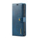 Samsung Galaxy S23 Ultra 5G DG.MING Crazy Horse Texture Detachable Magnetic Leather Case - Blue