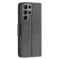 Samsung Galaxy S23 Ultra 5G Litchi Texture Pure Color Leather Phone Case - Black