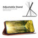 Samsung Galaxy S23 Ultra 5G Prismatic Invisible Magnetic Leather Phone Case - Brown