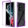Samsung Galaxy S23 Ultra 5G Transparent Gradient Color TPU + PC Protective Phone Case - Purple
