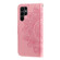 Samsung Galaxy S23 Ultra 5G 7-petal Flowers Embossing Leather Phone Case - Rose Gold