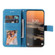 Samsung Galaxy S23 Ultra 5G 7-petal Flowers Embossing Leather Phone Case - Blue