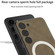 Samsung Galaxy S23 Ultra 5G GKK Magsafe Skin-feel Leather Full Coverage Phone Case with Pen - Green