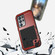 Samsung Galaxy S23 Ultra 5G LOVE MEI Metal Shockproof Life Waterproof Dustproof Phone Case - Black