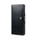 Samsung Galaxy S23 Ultra 5G Denior Oil Wax Cowhide Magnetic Button Leather Phone Case - Dark Blue