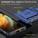 Samsung Galaxy S23 Ultra 5G Armor PC + TPU Camera Shield Phone Case - Navy Blue