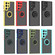 Samsung Galaxy S23 Ultra 5G Q Shadow I Ring Holder PC and TPU Hybrid Phone Case - Dark Green