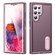 Samsung Galaxy S23 ultra 5G 3 in 1 Rugged Holder Phone Case - Purple+Pink