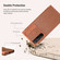 Samsung Galaxy S23 Ultra 5G NILLKIN QIN Series Pro Sliding Camera Cover Design Leather Phone Case - Brown