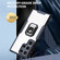 Samsung Galaxy S23 Ultra 5G Armor Shockproof Magnetic Ring Phone Case - Navy Blue