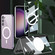 Samsung Galaxy S23 Ultra 5G GKK Magsafe Full Coverage TPU Phantom Phone Case without Pen - Silver